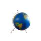 Schul Knickmann, floor inflatable physical Globe, Hamburg Germany 1950