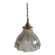 Suspension abat-jour vintage holophane