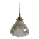 Suspension abat-jour vintage holophane