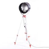 Industrial spot on metalic tripod