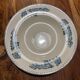 Set of earthenware plates of Longwy Fismes late nineteenth