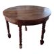 Table ronde demi lune