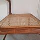 Baumann sled chair with caning