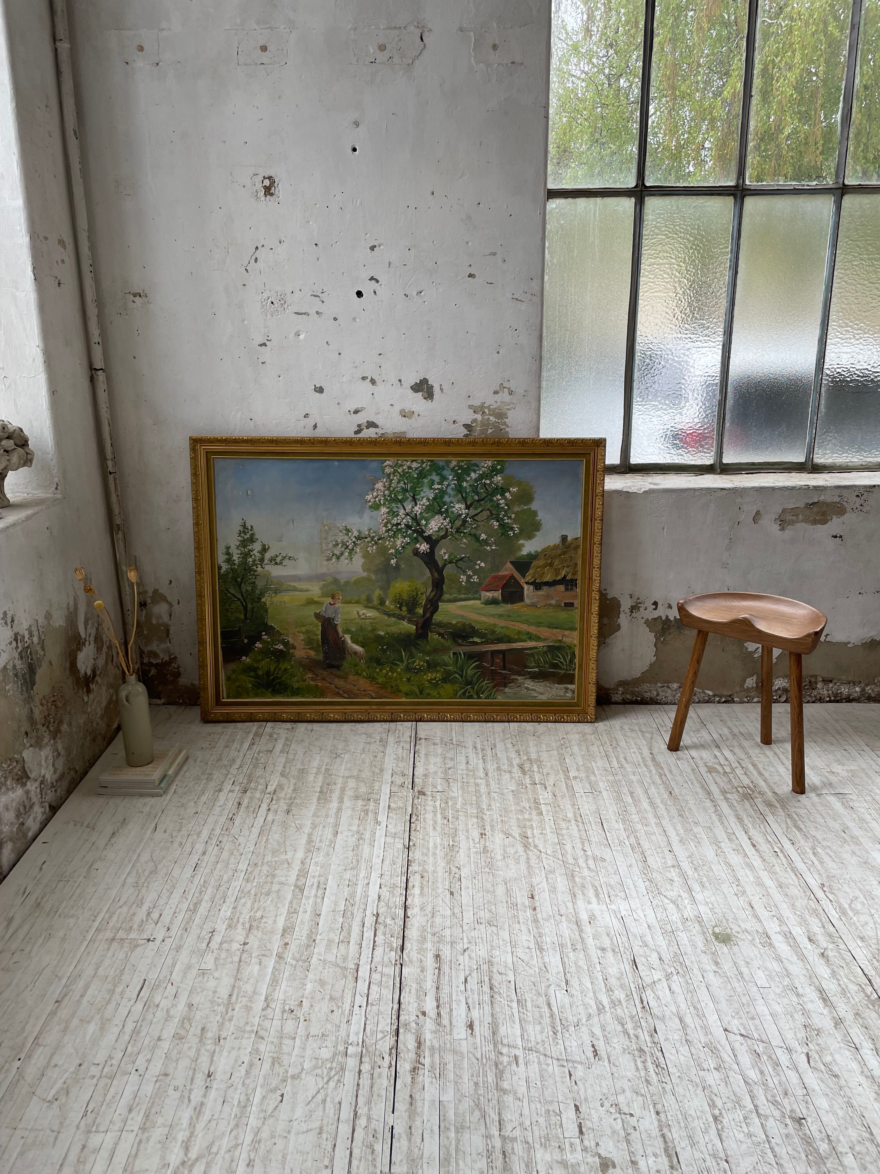 Oil painting canvas 1944 XL