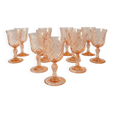 11 Rosaline liqueur glasses