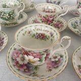 Tea set “the months” Royal Albert 27 pieces