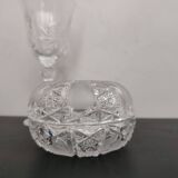 Sucrier en cristal d'Arques vintage