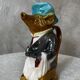 Pig earthenware jug