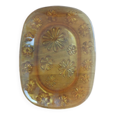 Plat Vereco verre ambré