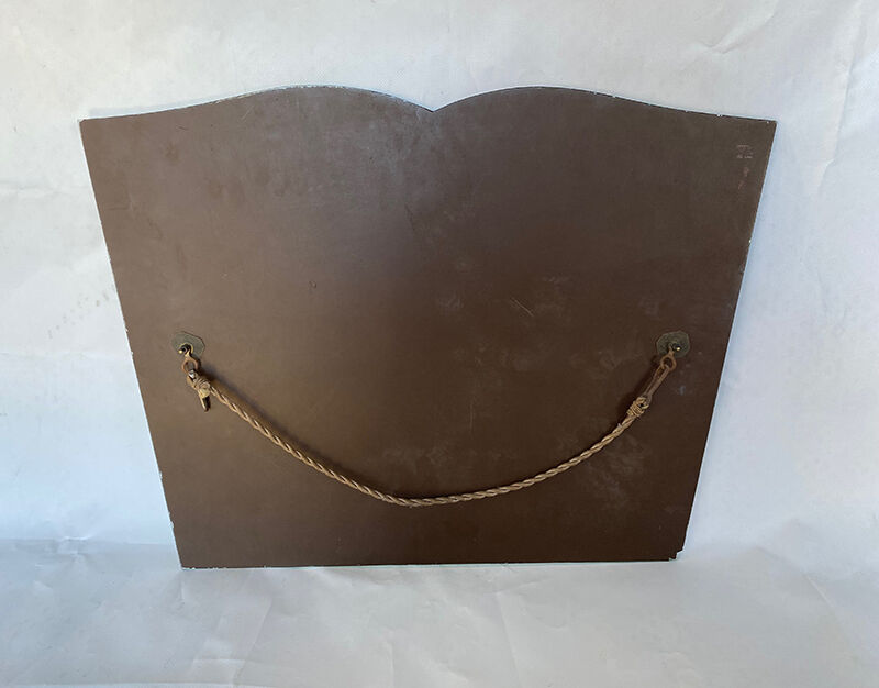 Beveled art deco mirror 58x42cm