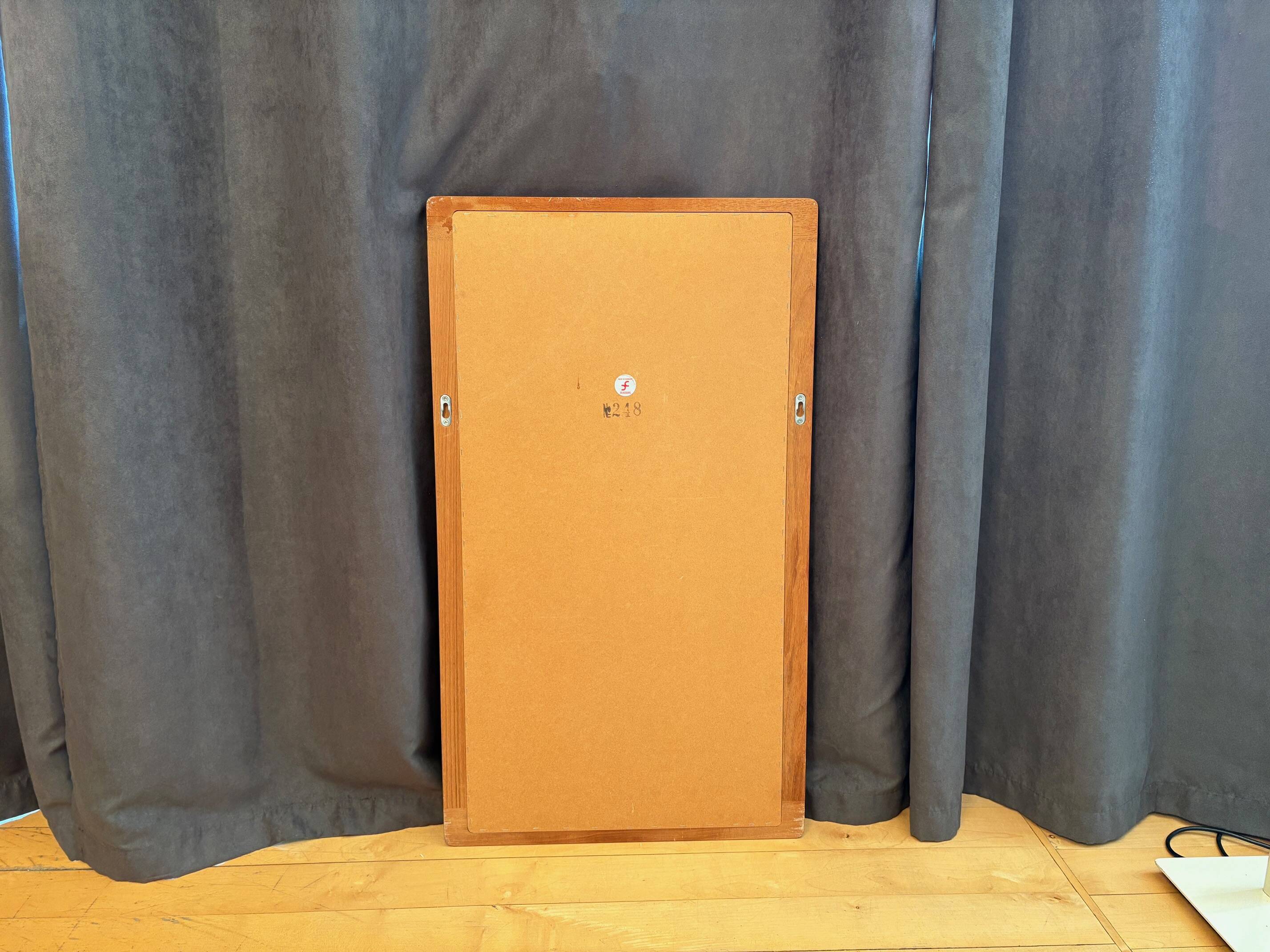 Teak Mirror 248, Silkeborg, Denmark, 1960s