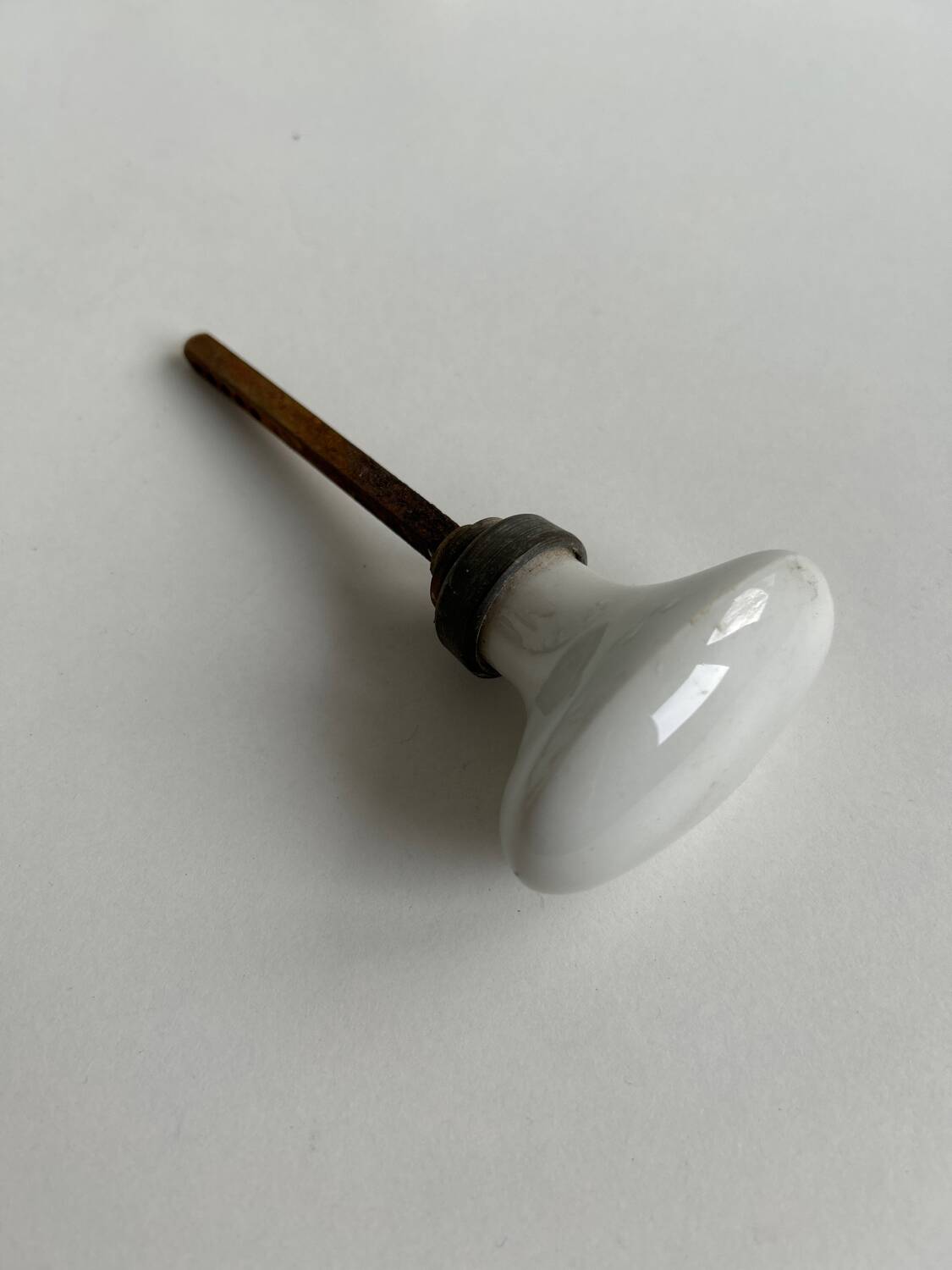 Old porcelain handle