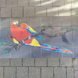 Ceramic coffee table from the 1950s signed Denisco.