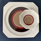 Service 4 people Avant Garde de Villeroy and Boch 1970