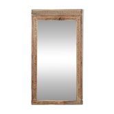 Khetri - Large carved solid wood mirror
