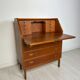 1960s Vintage Mid-Century Danish Teak Secretary
