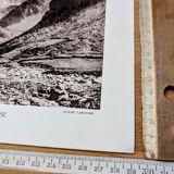 The Héas valley, Hautes-Pyrénées, photo print from 1937.