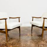 Customizable Pair Of Restored Mid Century Armchairs, 1960s