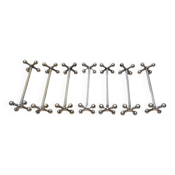 Art Deco Silver Plated Knife Rests Miele & Co