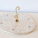Servant/plateau dish, Villeroy and Boch, vintage, chrome and smoked glass