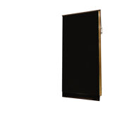 Black glass  bar, 1970s