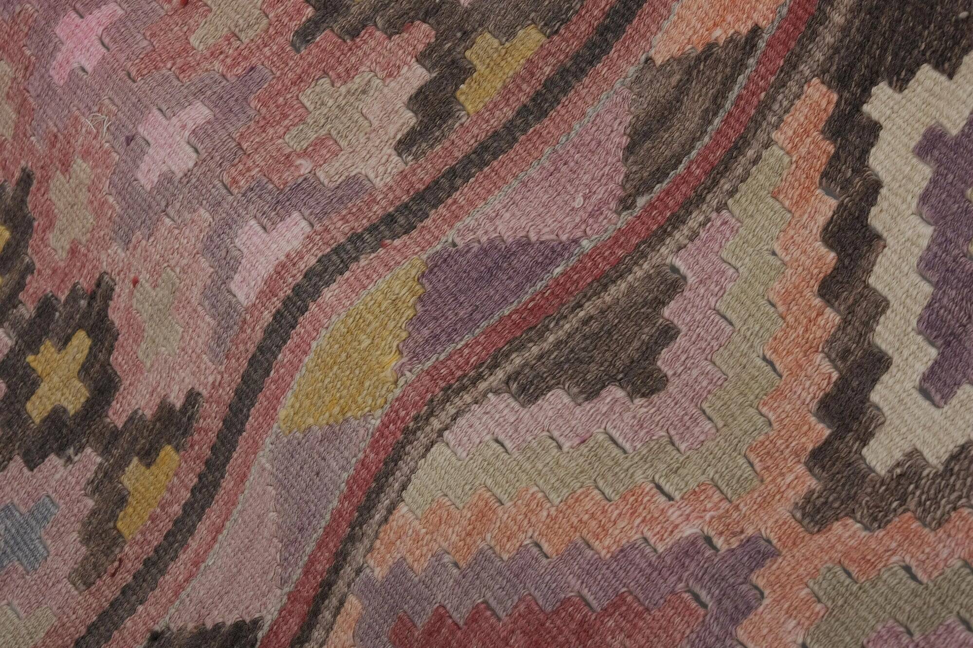 Vintage Turkish hallway rug 70x697 cm