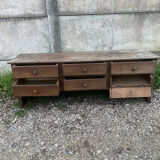 Solid wood drawer cabinet