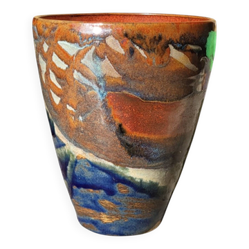 Stoneware vase / Puisaye
