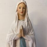 Ancienne vierge en plâtre