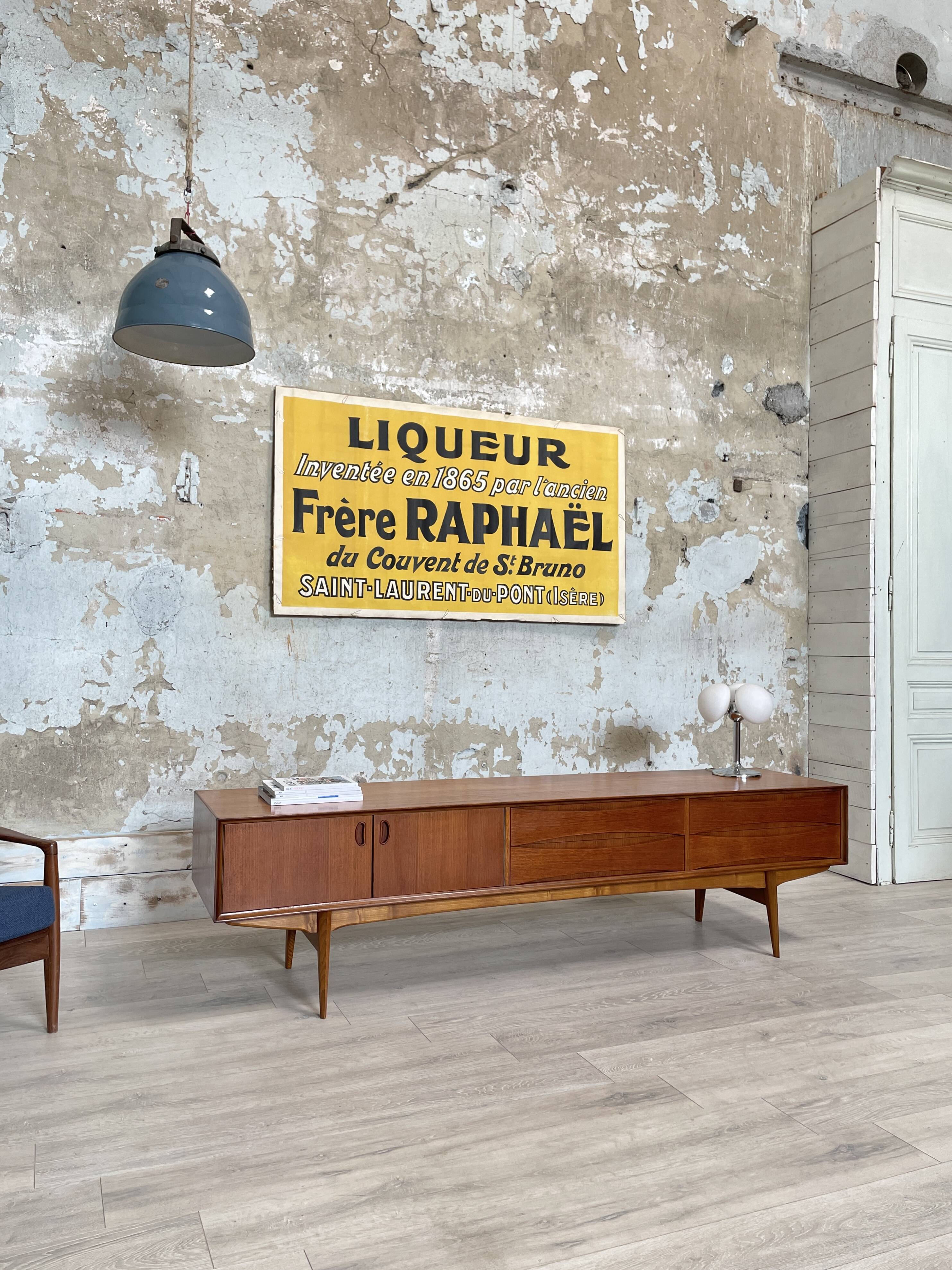 Scandinavian enfilade by Oswald Vermaercke for V-FORM, circa 1950