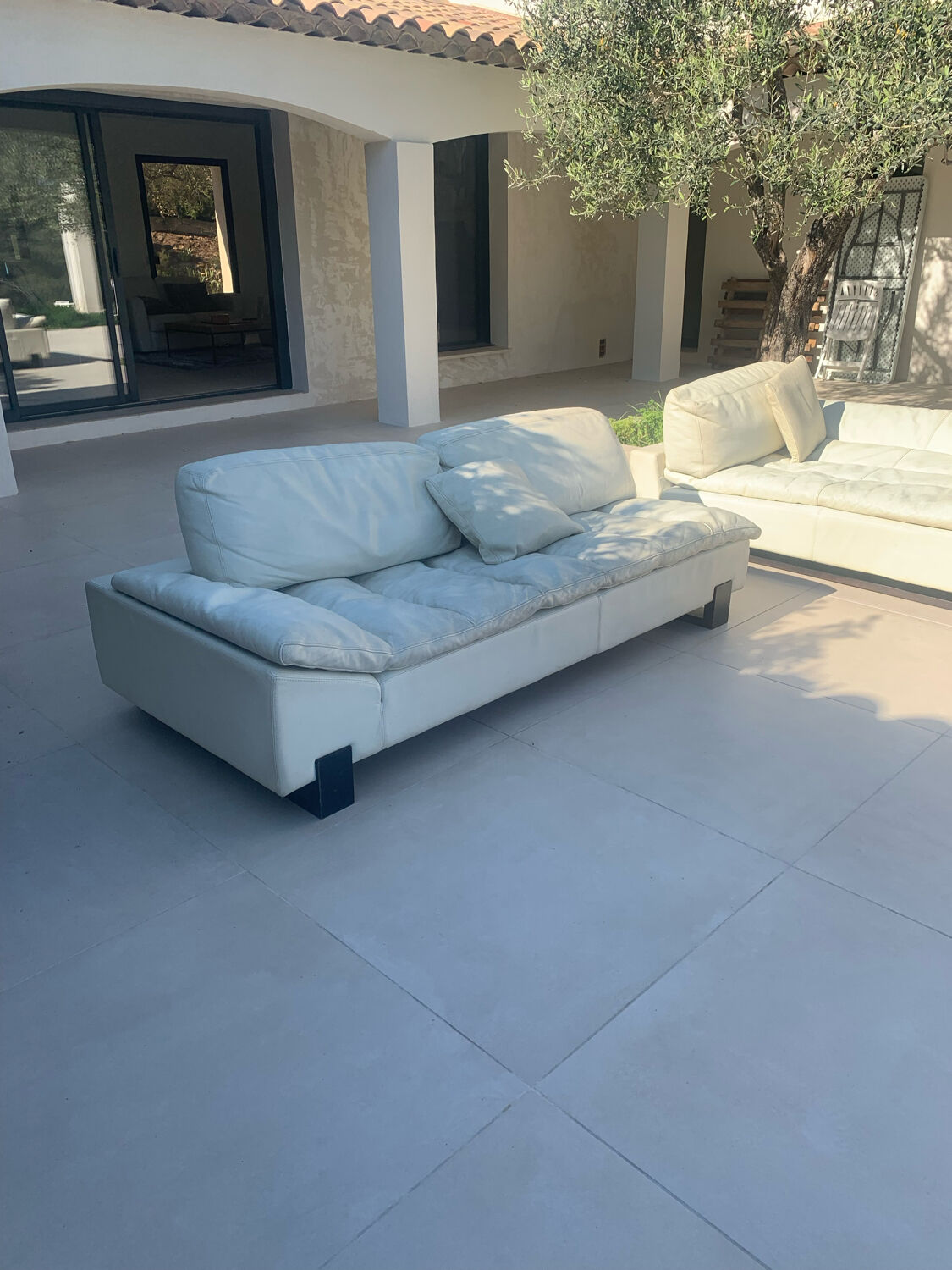 Casanova leather sofa