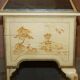 Chinoiserie Buffet with Marble Top in Chippendale Style