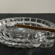 CENDRIER Cristal VINTAGE Forme Coquillage