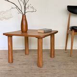 Vintage teak square coffee table