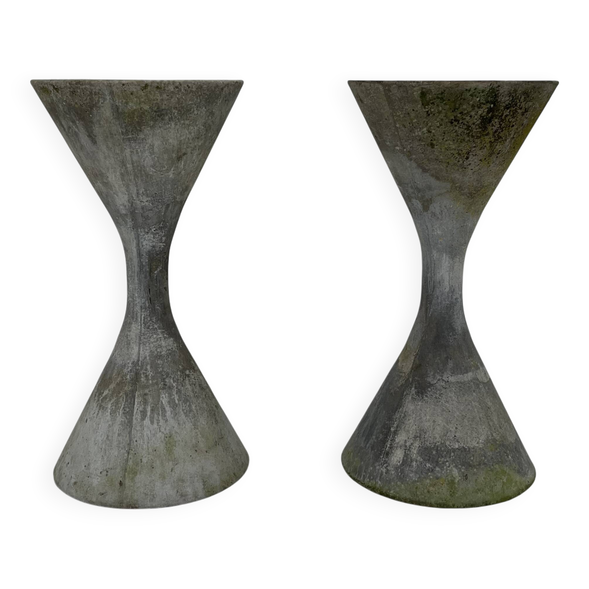 planters design Anton Bee assisted by Guhl edition Eternit 1958 set of 2