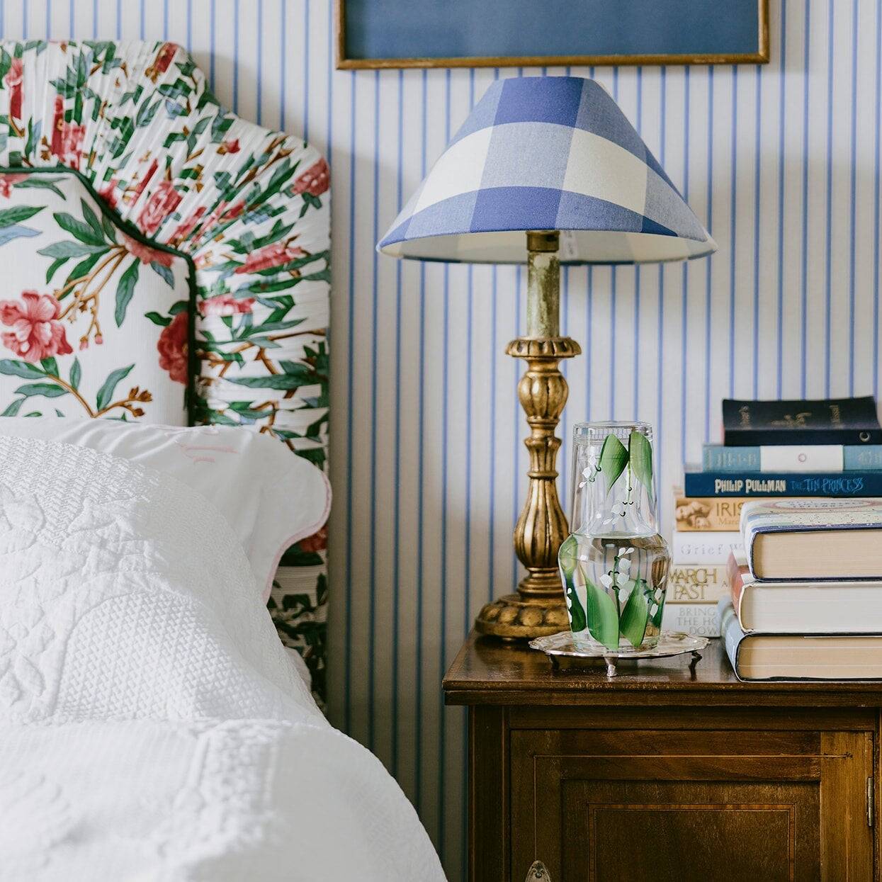 Lily of the Valley Carafe and Tumbler