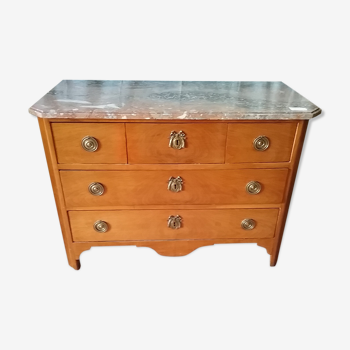 Commode accajou blond