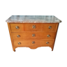 Commode accajou blond