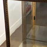 Counter display cabinet in wood and glass in Louis XVI style, 19th century.