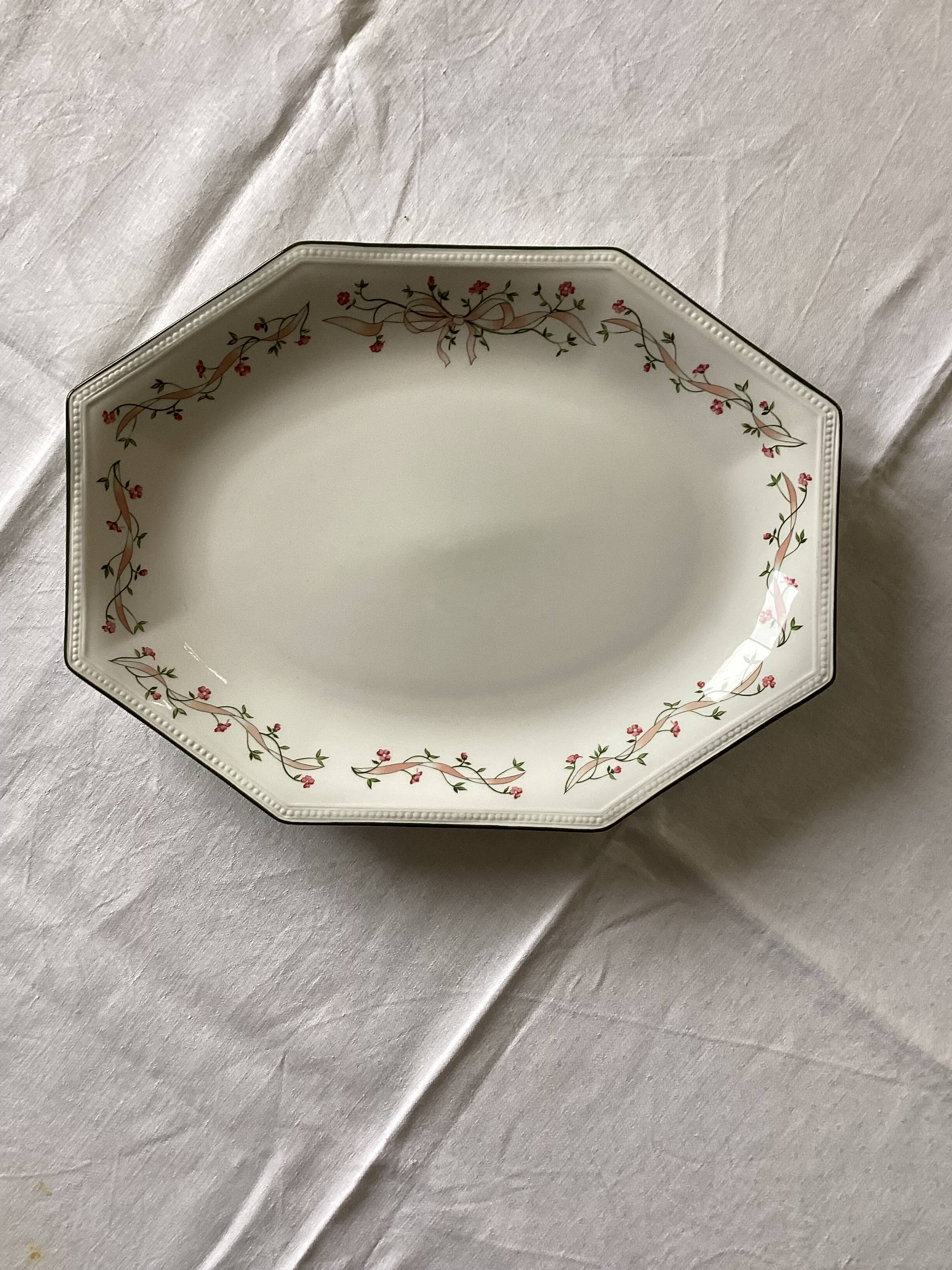 Octagonal serving dish Johnson Brothers dimensions: length - 34cm -