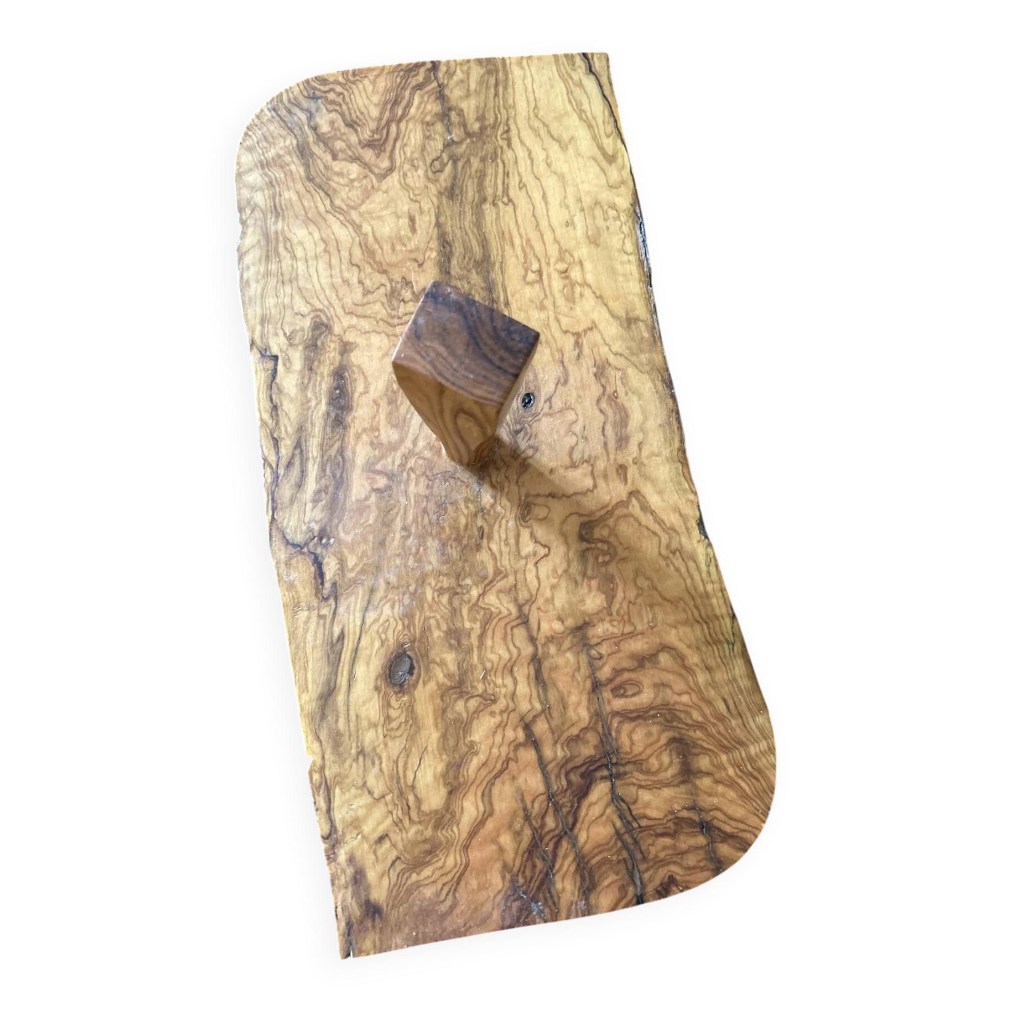 Platter, cheese on olive wood