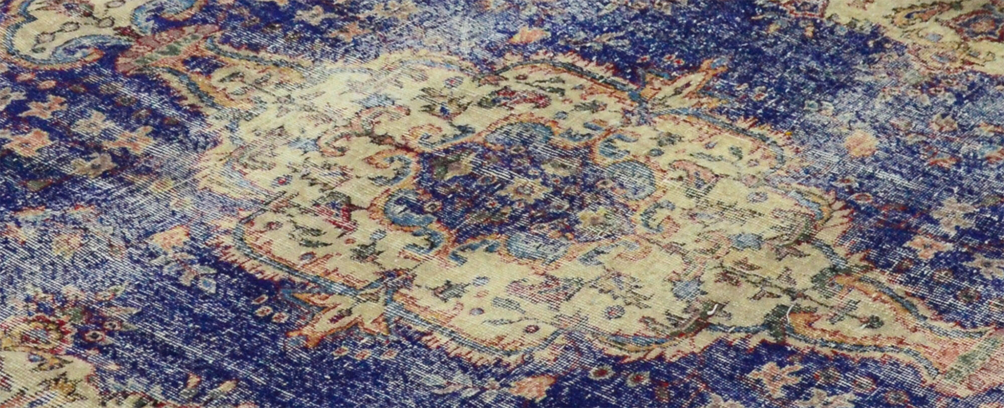 Anatolian handmade vintage rug 262 cm x 152 cm