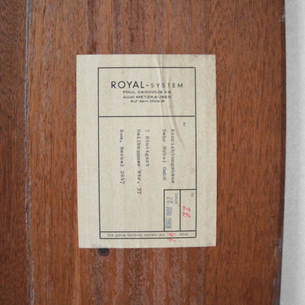 Royal System Shelf by Poul Cadovius, 1968