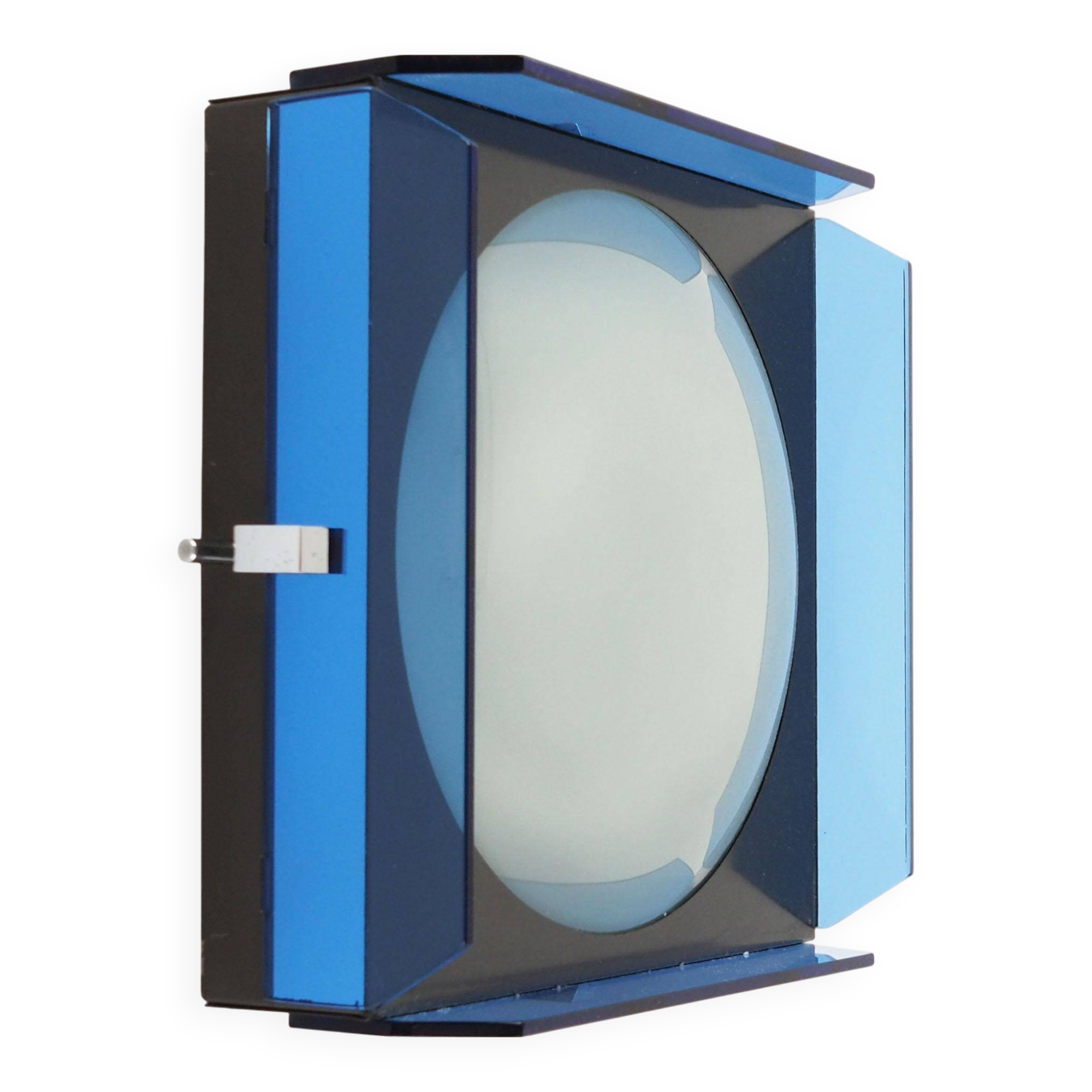 Wall lamp, Murano glass, Italian design, 1970s, manufacture: Vega