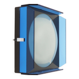 Wall lamp, Murano glass, Italian design, 1970s, manufacture: Vega