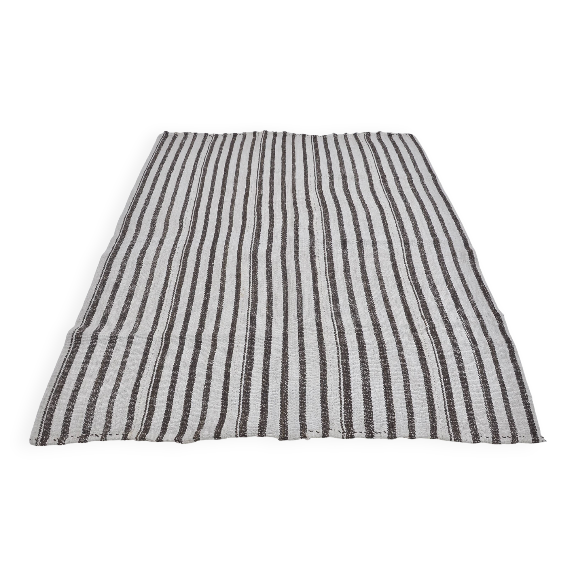 Neutral Vintage Oushak Hemp Kilim sku 3725