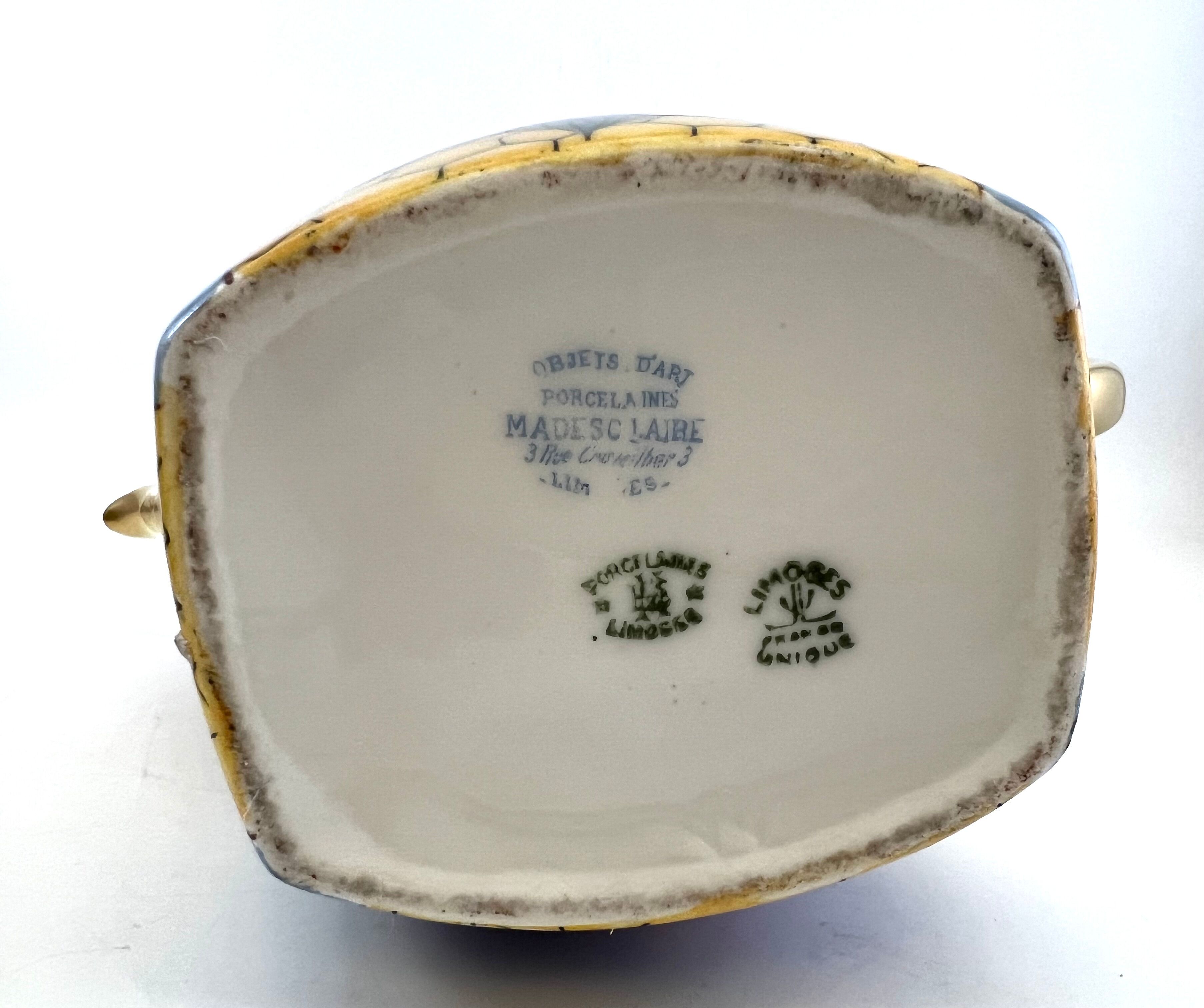 Limoges Madesclaire Porcelain Pourer tea coffee