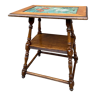 Side table jugendstil Art Nouveau wooden pedestal table 1910