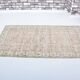 Light Pink & Turqouise Floor Carpet sku 3130