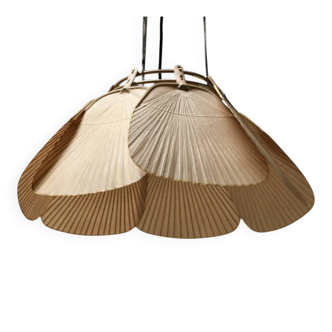 Ingo Maurer 'Uchiwa' Chandelier in Original box, Unused, Germany, 1970s